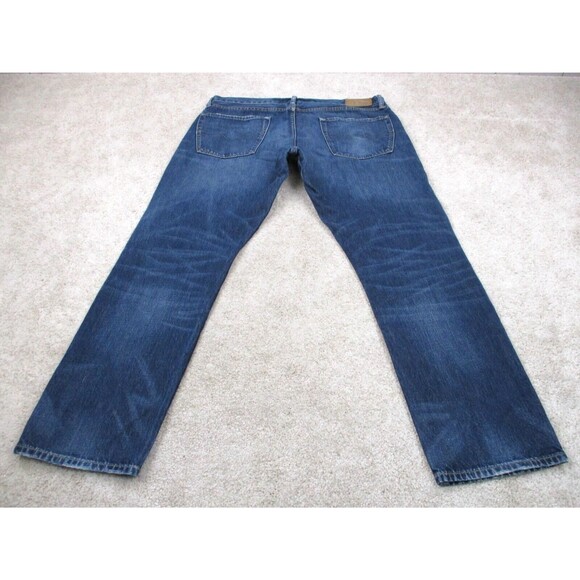 Polo Ralph Lauren Jeans Mens 38 Hampton Relaxed Straight Leg Blue Denim 38x31 - Picture 3 of 13